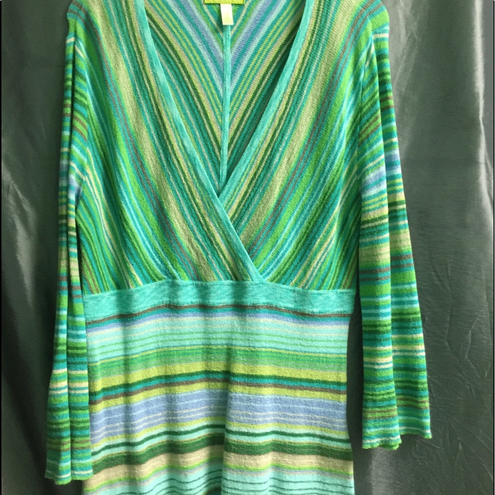 Ingrid Olsen Spring sweater with 3/4 sleeves